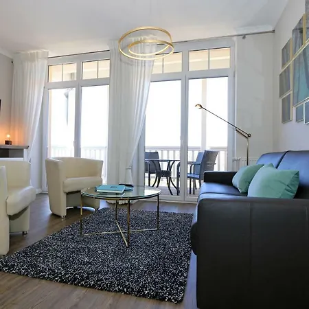 Apartment Bergfrieden Whg. 5 Mit Balkon Und Meerblick *