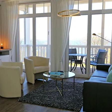 Apartment Bergfrieden Whg. 5 Mit Balkon Und Meerblick