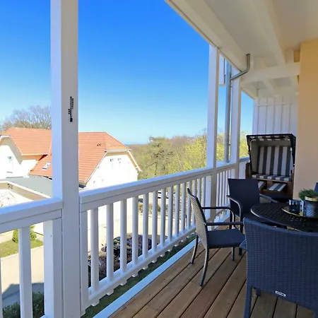 Bergfrieden Whg. 5 Mit Balkon Und Meerblick * Goehren (Ruegen)