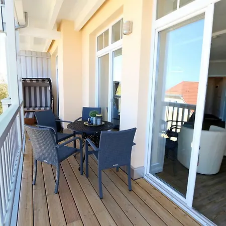 Bergfrieden Whg. 5 Mit Balkon Und Meerblick Goehren (Ruegen)