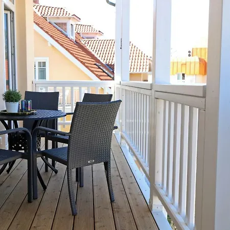 Apartment Bergfrieden Whg. 5 Mit Balkon Und Meerblick *